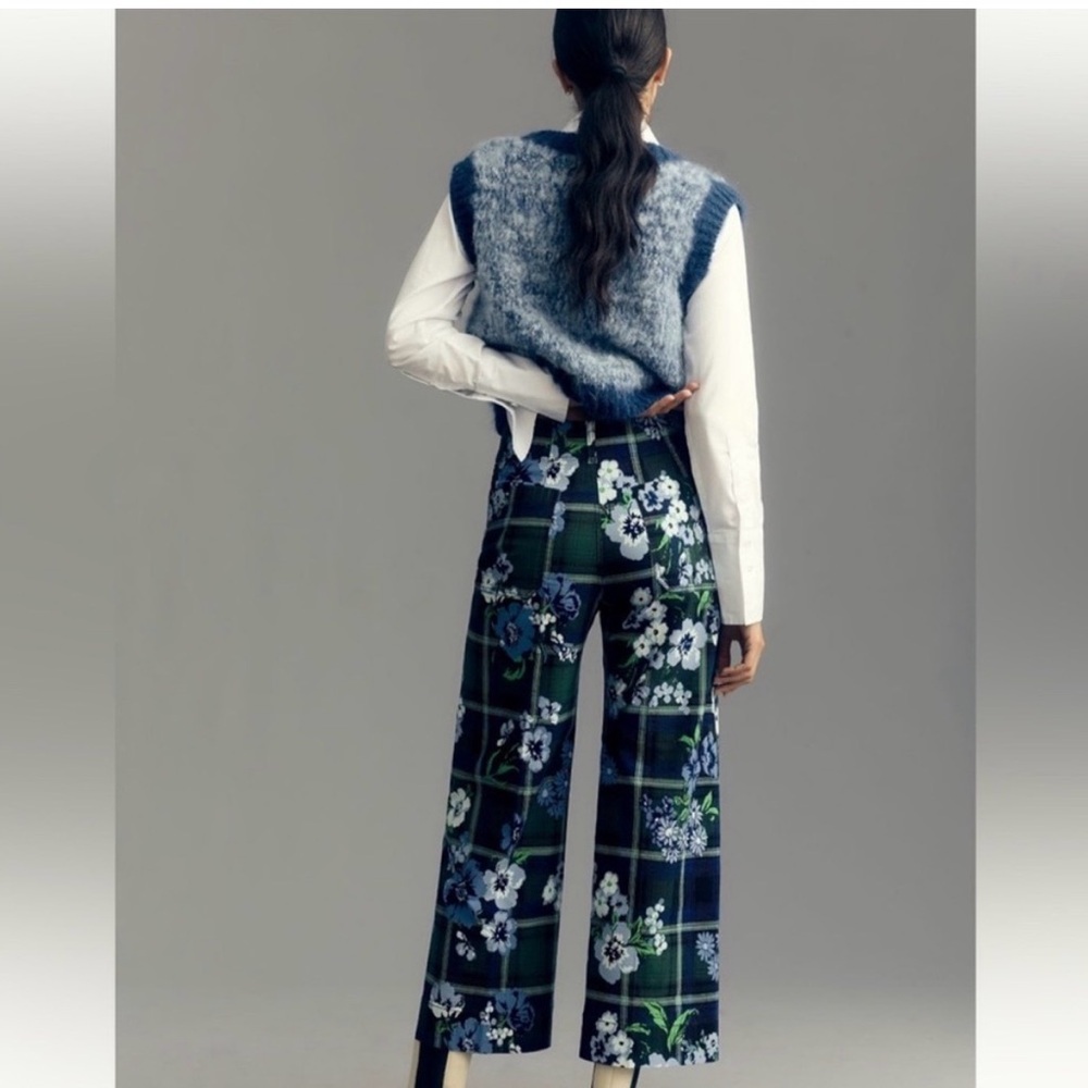 Anthropologie The Colette Wide-Leg Pants 25 TALL - Picture 2 of 7